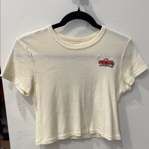 818 tequila soda shop cropped t shirt